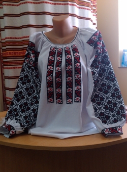 блузка бісер борщівська дубок